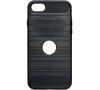 Forcell CARBON pouzdro iPhone SE 2020 černé