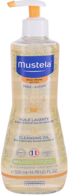 Koupelový olej Mustela Bébé Cleansing Oil, 500 ml