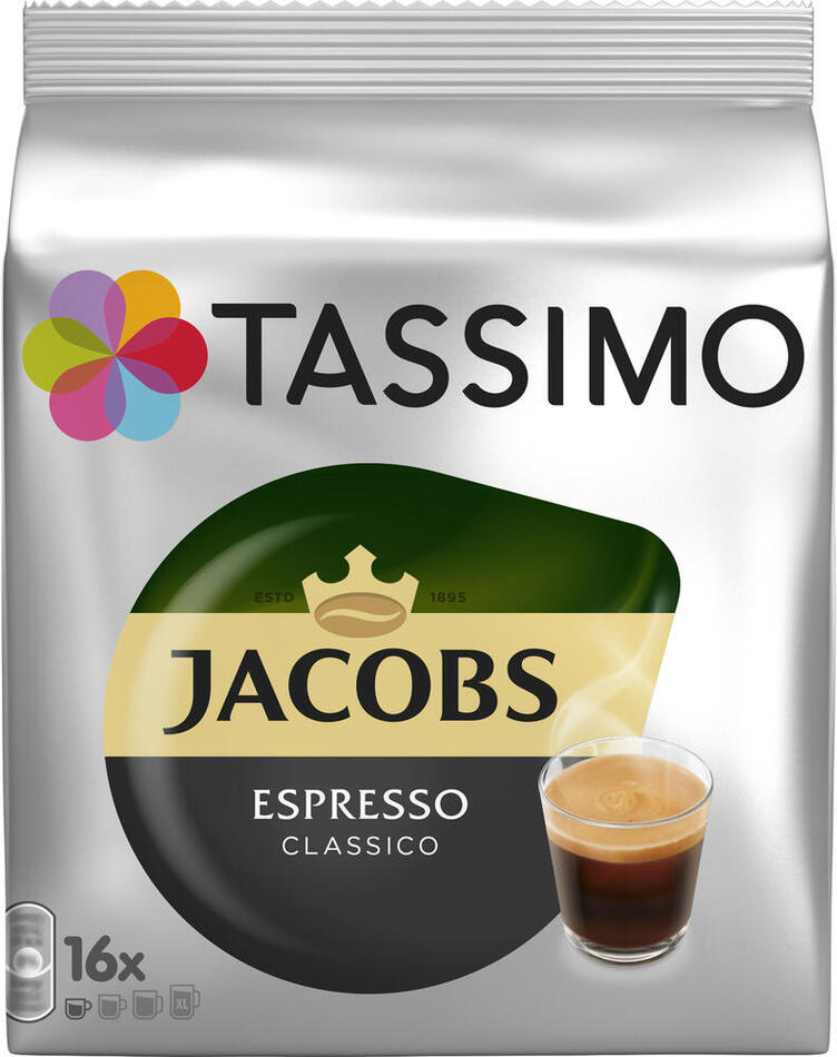 Kávové kapsle Jacobs Krönung Espresso Tassimo
