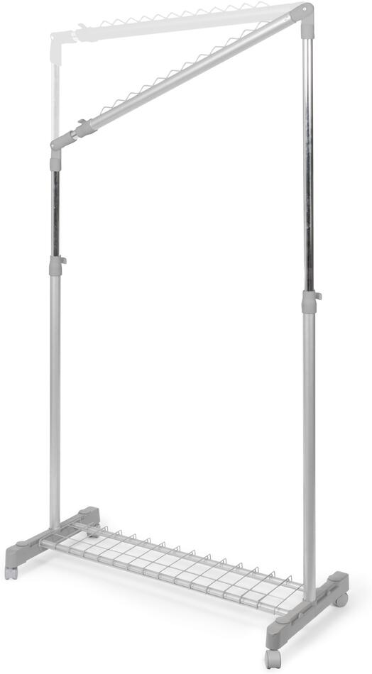 Compactor Stairs Grey stojan na šaty - Stender pod schody, 91,5 x 45 x 102-170 cm