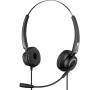 Sandberg PC sluchtka USB Pro Stereo Headset s mikrofonem, ern (126-13)