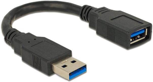 Delock USB 3.0 kabel prodlužující A/A samec/samice délka 15cm (82776)