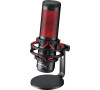 HyperX Quadcast, herní mikrofon, černý/červený (HX-MICQC-BK)
