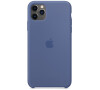 iPhone 11 Pro Max Silicone Case - Linen Blue (MY122ZM/A)