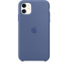 iPhone 11 Silicone Case - Linen Blue (MY1A2ZM/A)