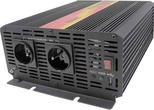 Měnič napětí Carspa CAR2K 24V/230V 2000W