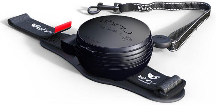 Lishinu3 vodítko černé velikost M (8-12kg)