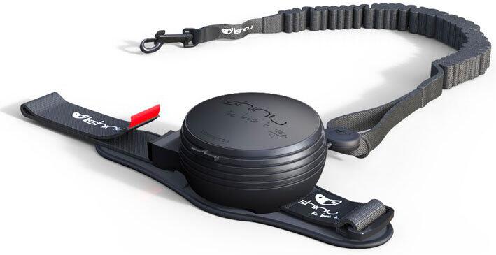 Lishinu3 vodítko Bungee černé velikost L (13-40kg)