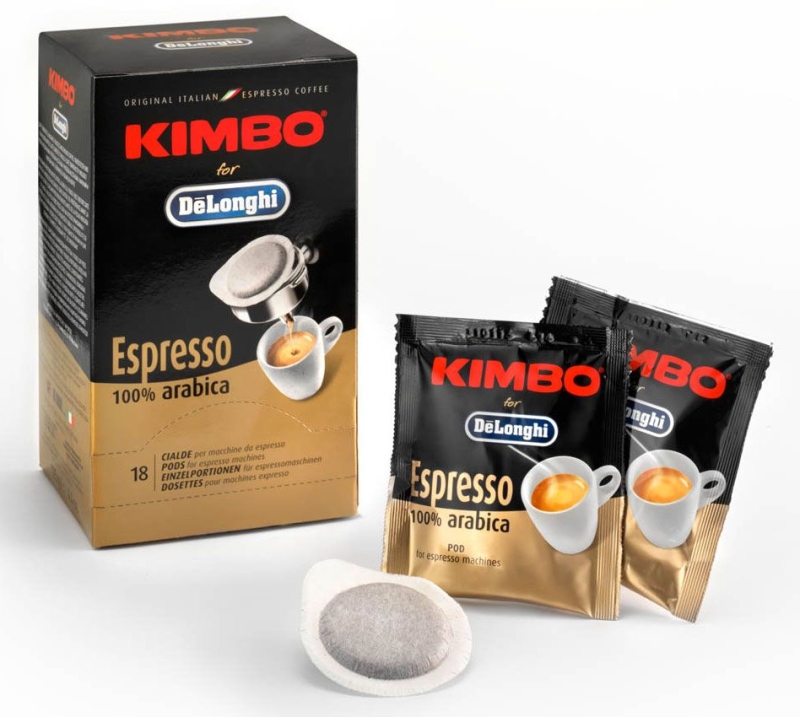 K va DeLonghi Kimbo 100 Arabica 18 ks k vov ch pod ONLINESHOP.cz