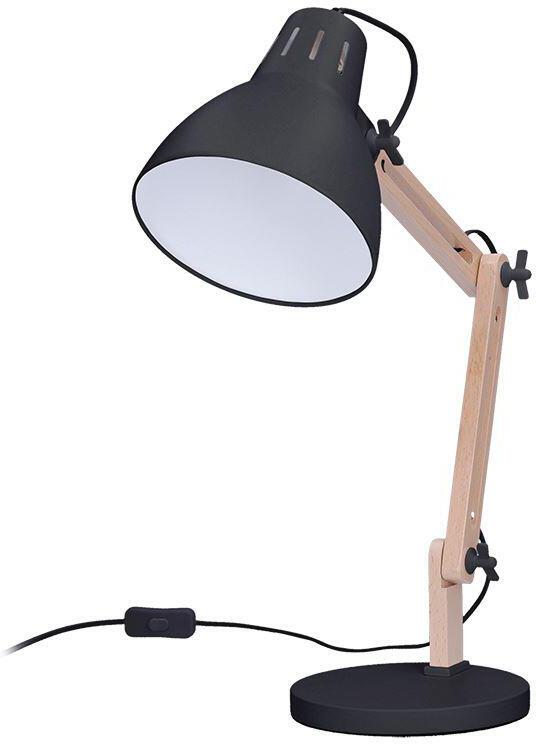 Stolní lampička Solight Falun WO57-B, E27, černá