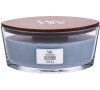 Vonná svíčka WoodWick Soft Chambray, 453,6 ml