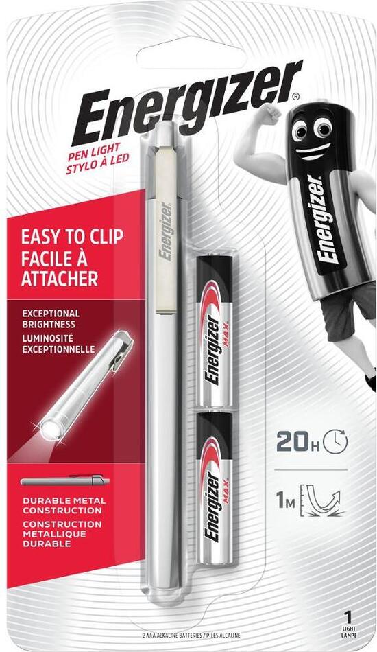 Svítilna ENERGIZER METAL PEN LIGHT