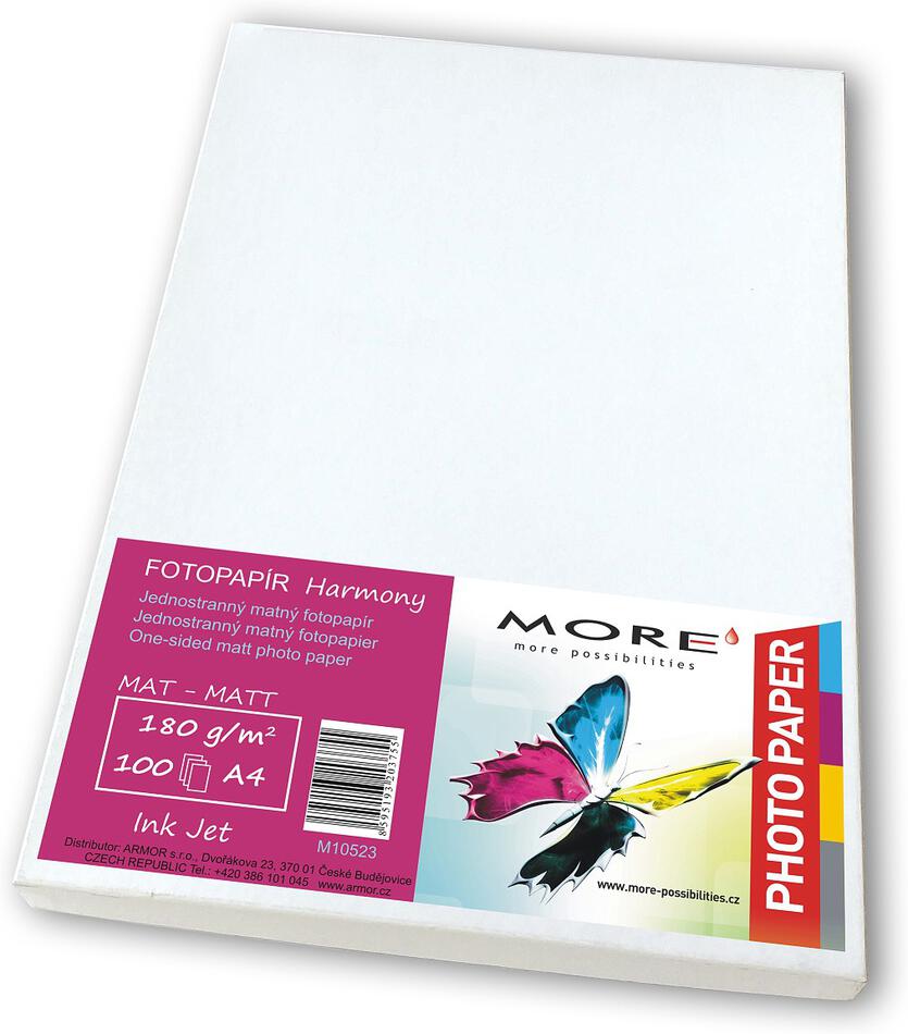 ARMOR fotopapír 100 list,170g/m2,matt,1str,Ink Jet (M10523)