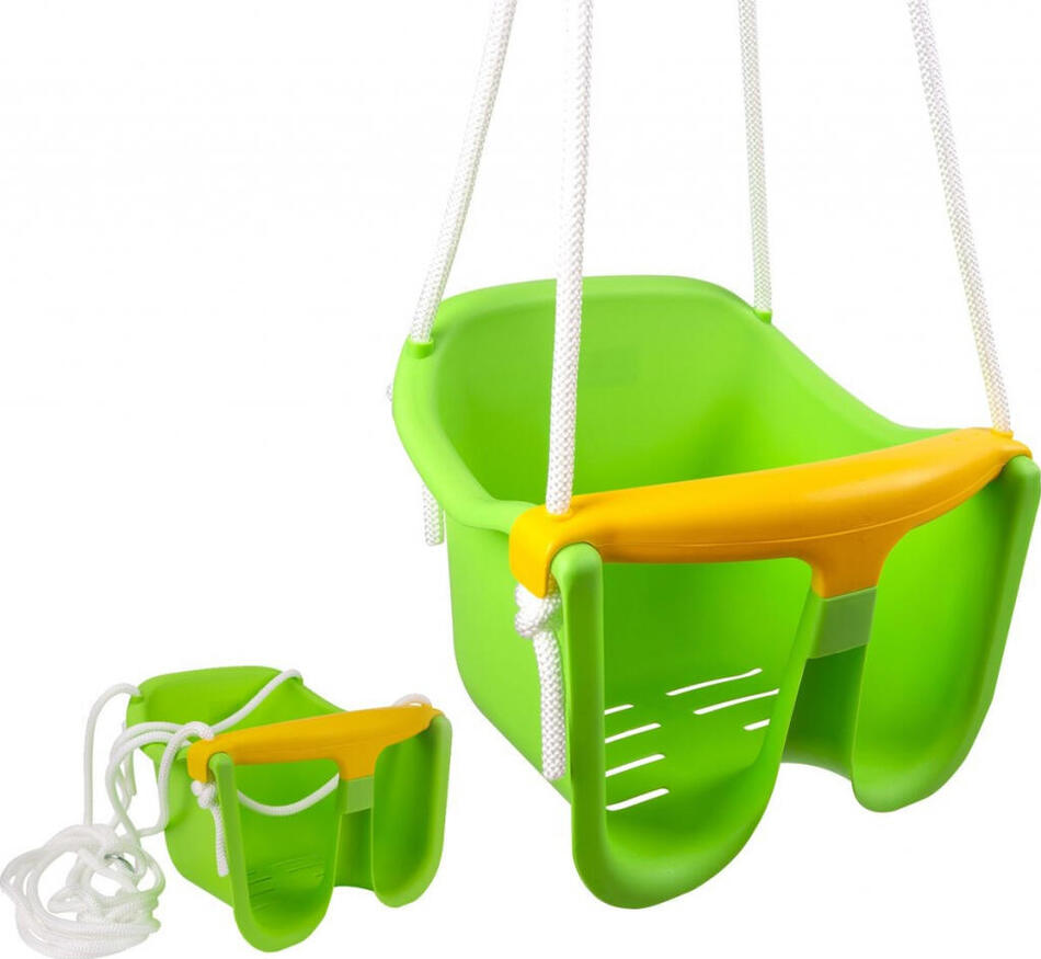 Houpačka Chemoplast Baby, zelená, plast, 12m+