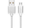 TB Touch USB - micro USB kabel, 2m, stbrn (AKTBXKU2SBA200V)