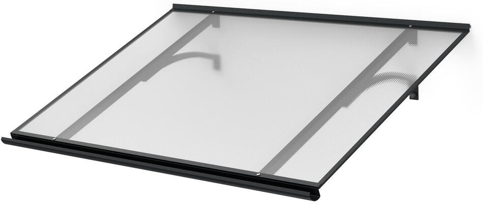 Stříška nad dveře LANITPLAST MELES 160/85, antracit LG2180