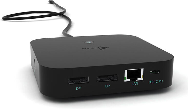 I-TEC USB-C Dual Display Docking Station with Power Delivery 100 W (C31DUALDPDOCKPD)