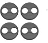 MAVIC MINI / SE / MINI 3/4 Pro- CNC kryty motoru (Black)