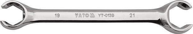 Klíč prstencový polootevřený 11 x 12 mm - YT-0136 Yato
