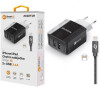 Nabíječka ALIGATOR CHS0001 3.4A, 2xUSB, smart IC, černá, USB kabel pro iPhone/iPad 2A