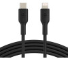 BELKIN kabel USB - C - Lightning, 1m, černý (CAA003bt1MBK)