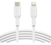 Belkin BELKIN kabel USB - C - Lightning, 1m, bílý (CAA003bt1MWH)