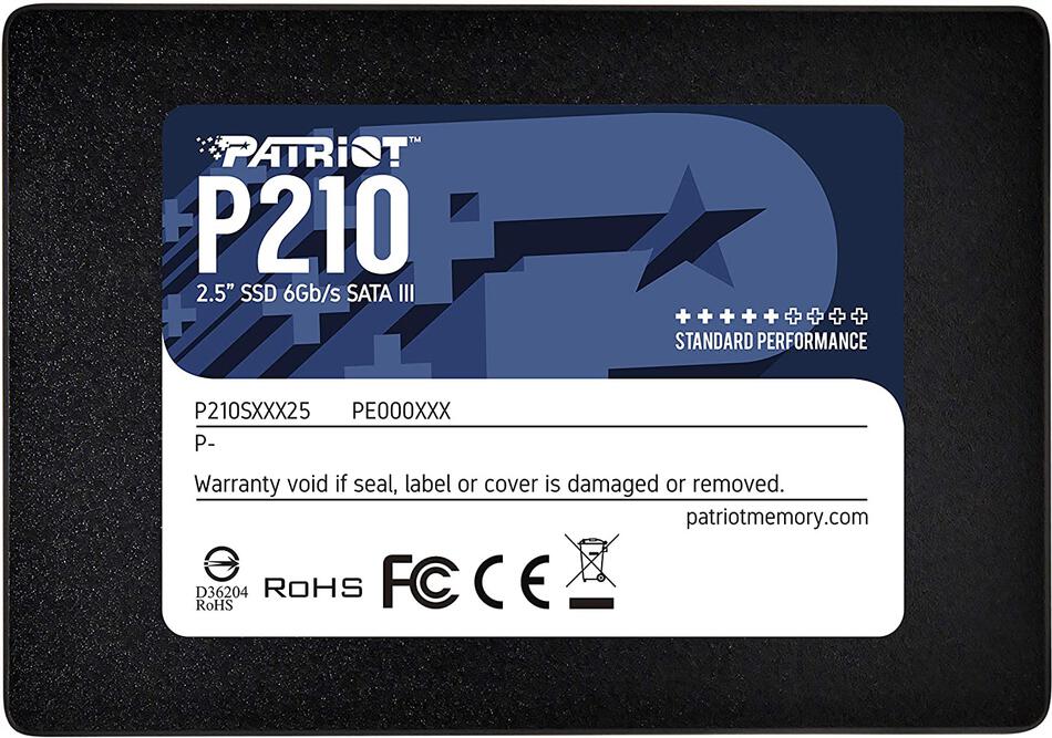 PATRIOT P210 / 2TB / SSD / 2.5" / SATA / 3R (P210S2TB25)