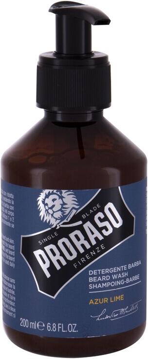 Šampon na vousy PRORASO Azur Lime Beard Wash, 200 ml