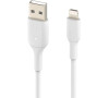 Belkin BOOST CHARGE™ Lightning/USB-A kabel, 15cm, bílý (CAA001bt0MWH)