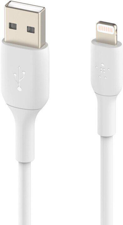 Belkin BOOST CHARGE Lightning/USB-A kabel, 15cm, bílý (CAA001bt0MWH)