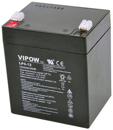 Baterie olověná 12V 4.0Ah VIPOW BAT0210