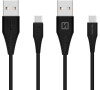 DATOVÝ KABEL SWISSTEN USB / USB-C ČERNÝ 1,5M (9mm)