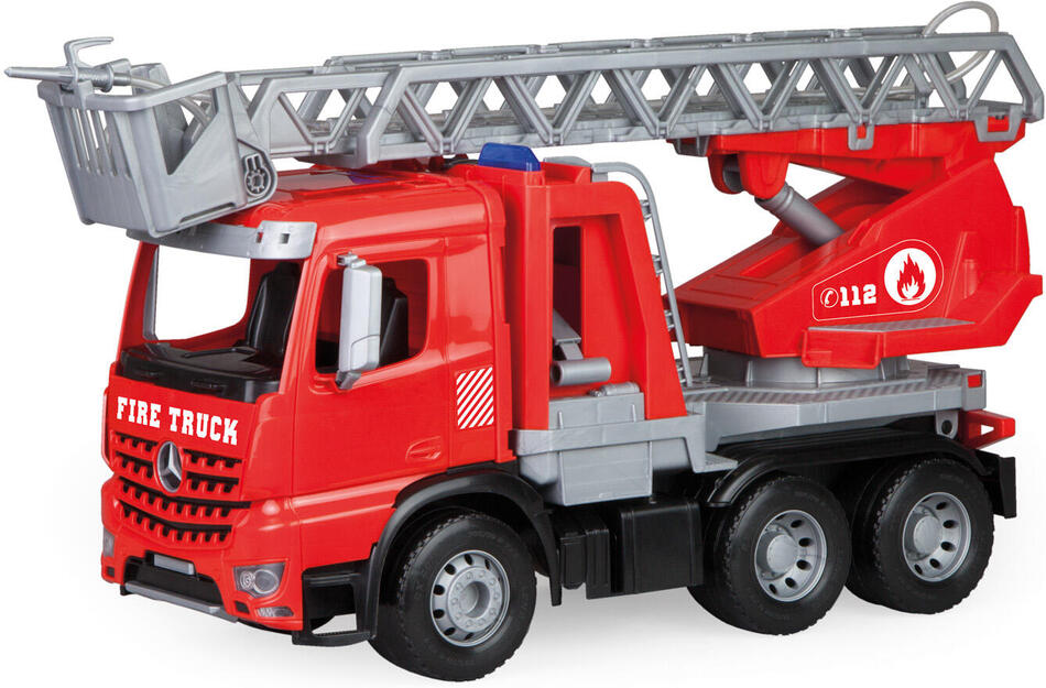 Mercedes Arocs hasič s žebříkem, okrasný kartón