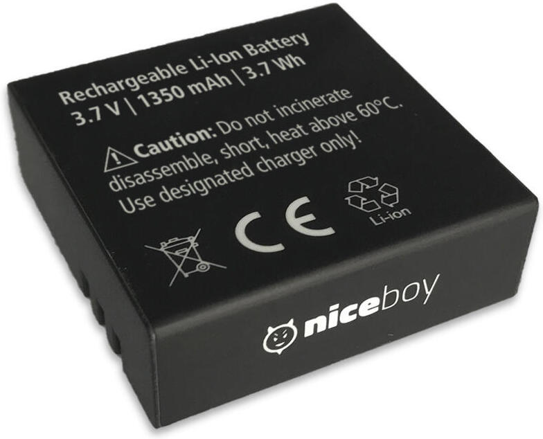 Baterie k akční kameře Niceboy 1350mAh VEGA X PRO