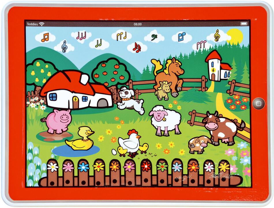 Tablet pro nejmenší Teddies Moje první zvířátka