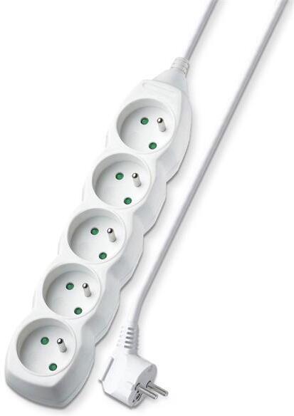 Prodlužovací kabel 5 zásuvek 3m GETI GEC53