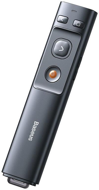 Baseus Orange Dot Multifunctionale remote control for presentation, with a laser pointer