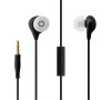 Voděodolná in-ear sluchátka s mikrofonem FIXED EGG1, IPX3, černá
