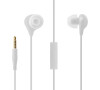 Voděodolná in-ear sluchátka s mikrofonem FIXED EGG1, IPX3, bílá