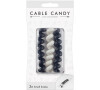 MLINE Kabelov organizr Cable Candy Small Snake, 3 ks, ern a bl