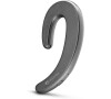 Bluetooth headset Cellularline Hear s ergonomickým designem, černý