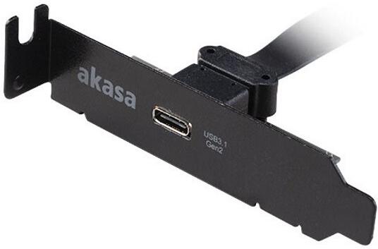AKASA PCI bracket na USB 3.1 Gen2 Type-C / AK-CBUB37-50L ...