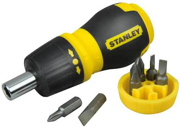 STANLEY ráčnový šroubovák-6bitů