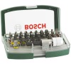 Sada bitů Bosch 32 dílná s barevným odlišením