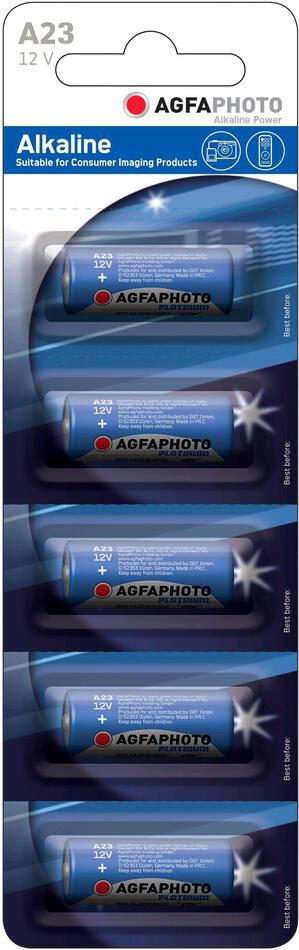 AgfaPhoto alkalická baterie LRV08-23A-LR23A, blistr 5ks