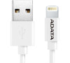 Lightning kabel ADATA MFi, 1m, bílý