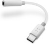 Redukce FIXED LINK pro pipojen sluchtek z USB-C na 3,5mm jack s DAC chipem, bl