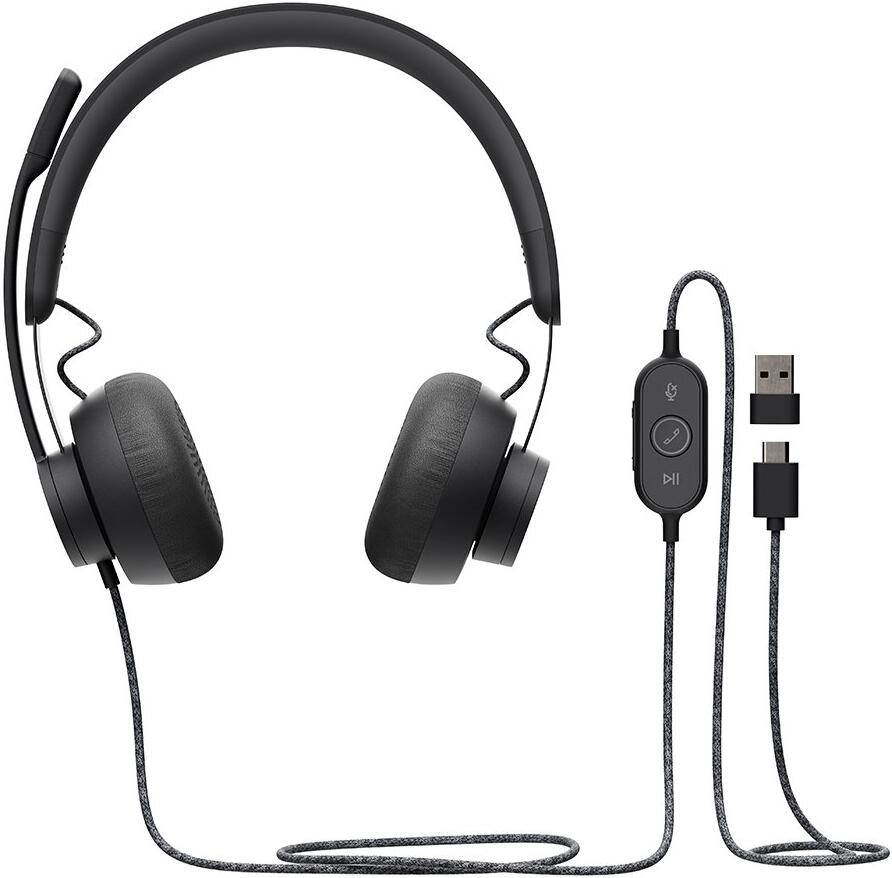 Logitech Zone Wired Teams - GRAPHITE - EMEA (981-000870)