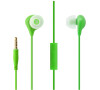 Voděodolná in-ear sluchátka s mikrofonem FIXED EGG1, IPX3, zelená