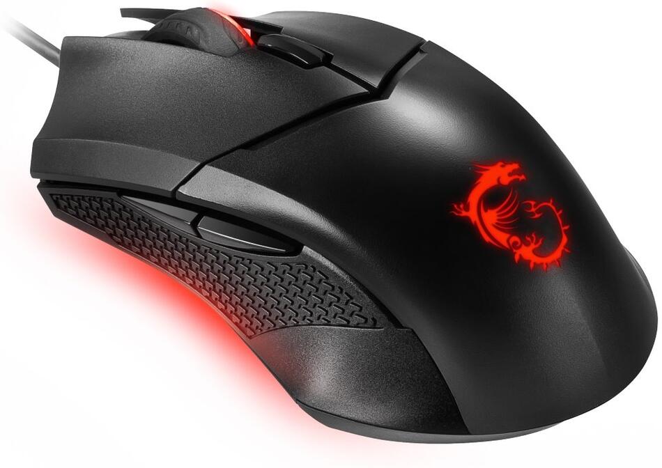 MSI herní myš CLUTCH GM08 Gaming/ 4.200 dpi/ 6 tlačítek/ USB (S12-0401800-CLA)
